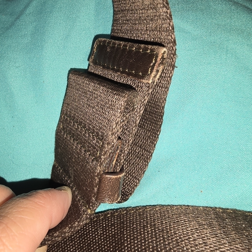 Dior Brown Crossbody Bag with Iconic Monogram - Picture 4 of 9